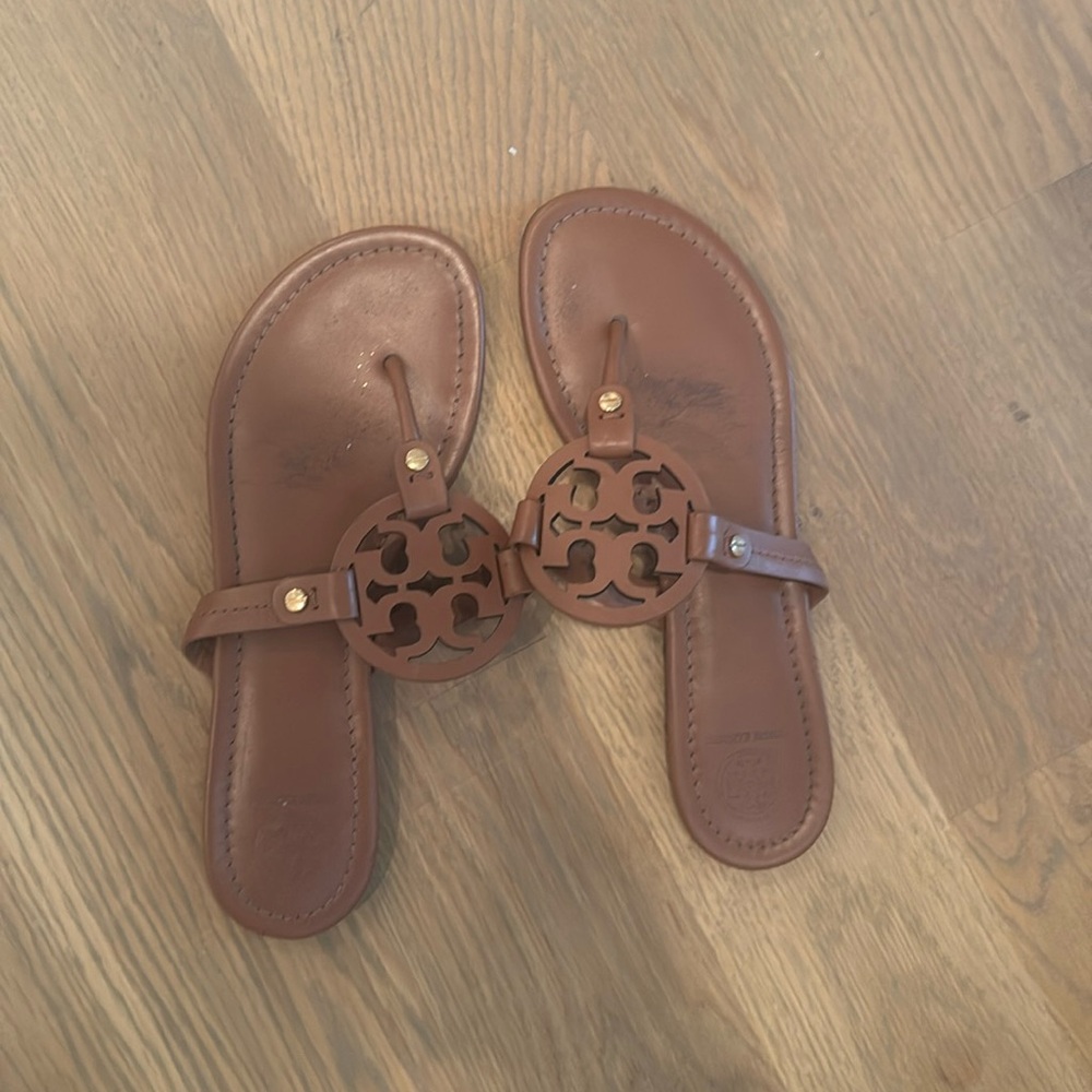 Tory Burch Miller Sandal Brown